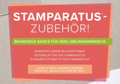 zusatzprodukte für den Stamperatus von Stampin`Up!