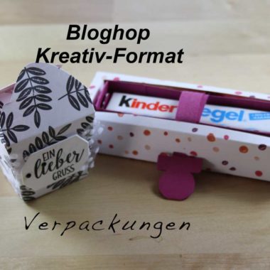 Schnelle Big Shop Mini-Verpackung mit Stampin`Up! Produkten