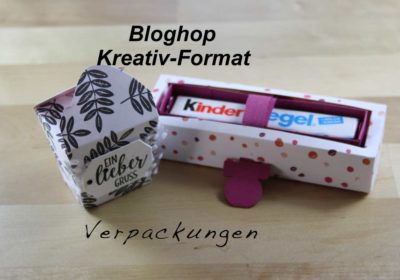 Schnelle Big Shop Mini-Verpackung mit Stampin`Up! Produkten