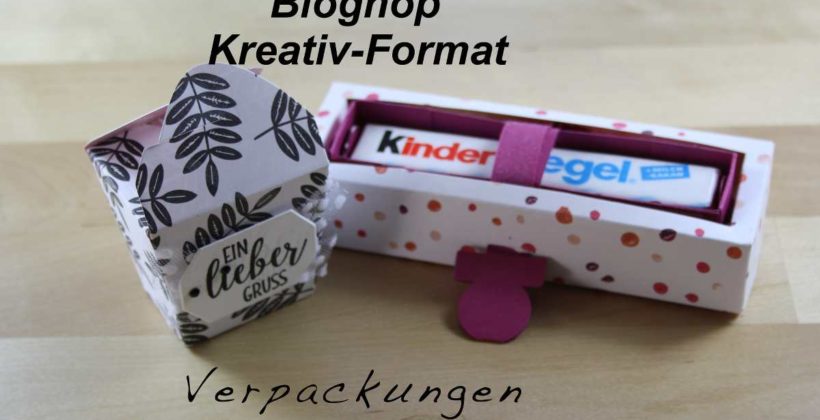 Schnelle Big Shop Mini-Verpackung mit Stampin`Up! Produkten