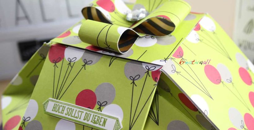 Lieblingsverpackung für Gummibaren mit Geldscheinkarte, Stampin' Up! Produkten