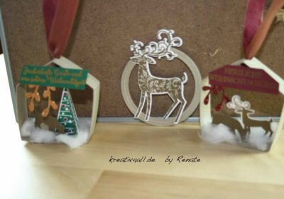 Adventsmarkt2018 Weihnachtsanhänger Reh/Hirsch