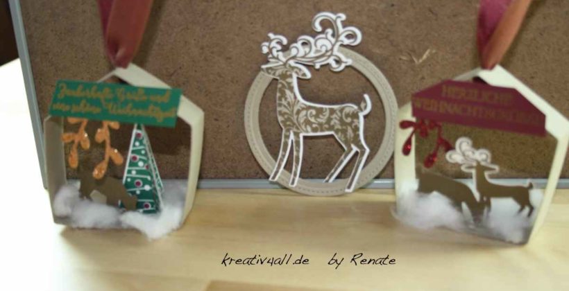 Adventsmarkt2018 Weihnachtsanhänger Reh/Hirsch