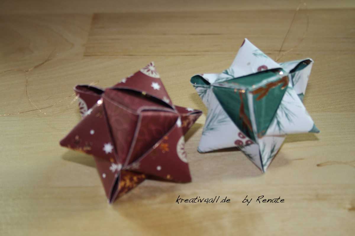 Adventsmarkt2018 Weihnachtsanhänger Würfelstern